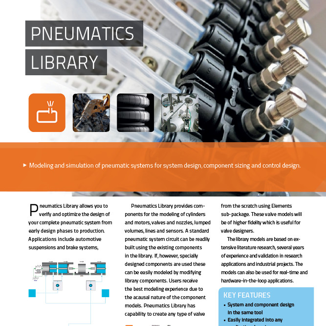 Modelon Pneumatics Library