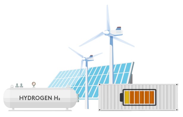 Large scale energy storage systems 