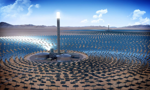 Concentrated solar power (CSP) tower