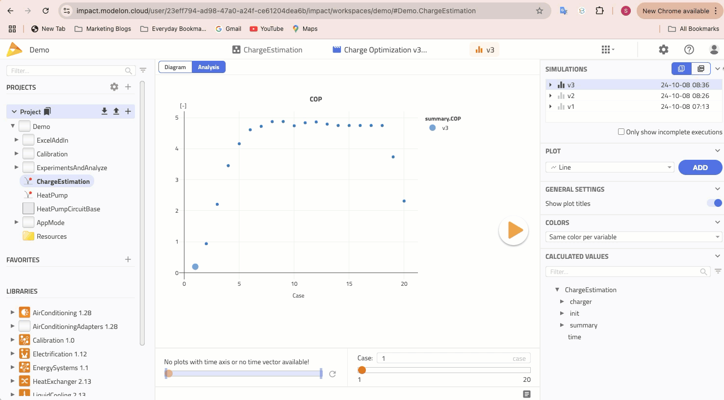 Compare multiple results. 